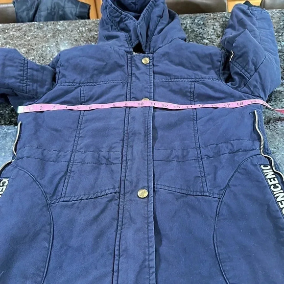 very warm cotton jacket with a hood - Picture 8 of 11